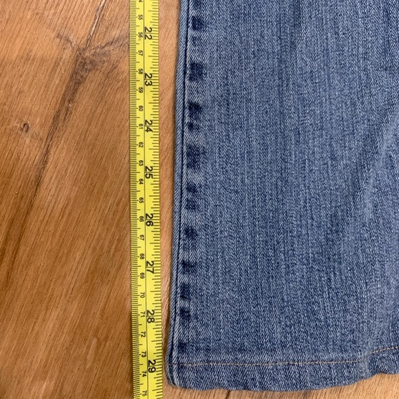 Designer Burberry London Plaid Pinstripe Jeans Women Size 4 - Picture 10 of 10